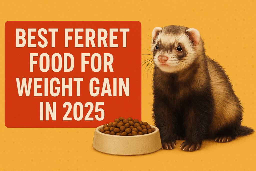 Best Ferret Food for Weight Gain In 2025